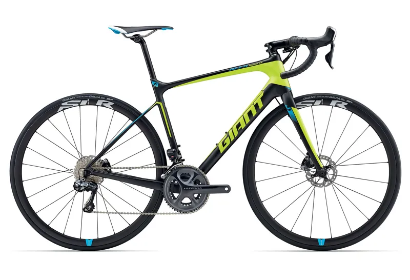 Giant Defy Advanced Pro 0 Road Bike 2017 Black/Green