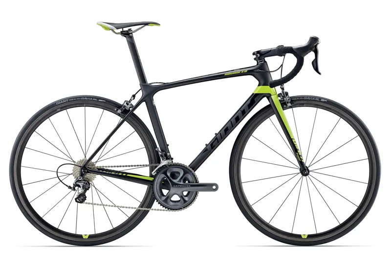Giant TCR Advanced Pro 1 Road Bike 2017 Black Green