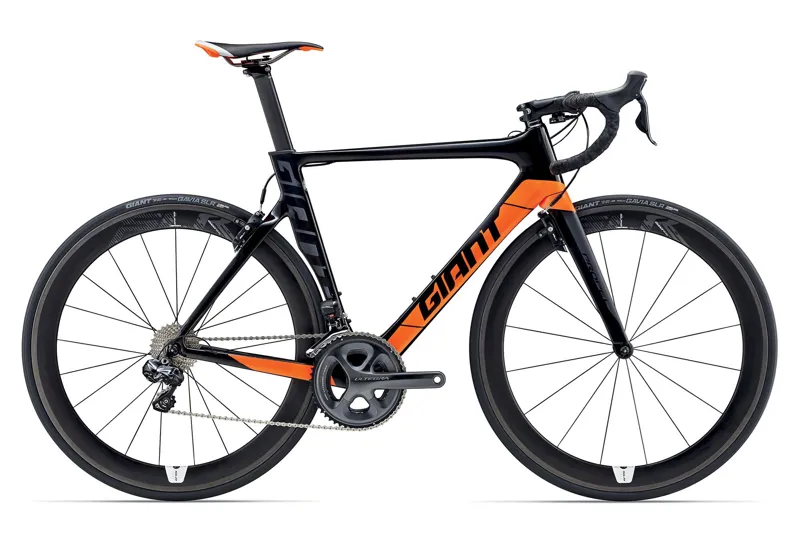 giant black bike