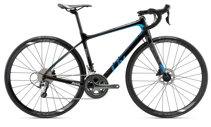 Liv Avail Advanced 3 Road Bike 2018 Black/Blue/Silver