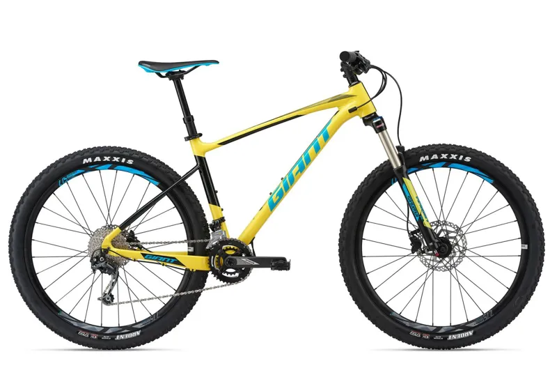 2018 Giant Fathom 3 Aluminium Mountain Bike in Yellow-1