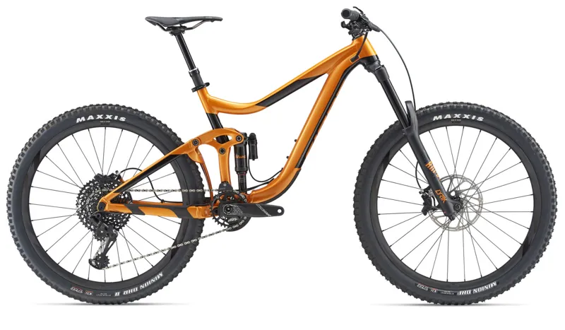 giant mountain bikes orange
