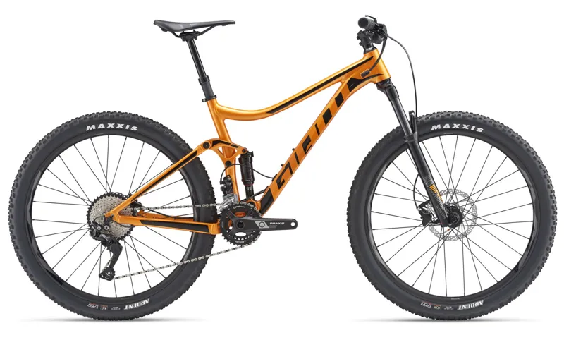 giant mountain bikes orange