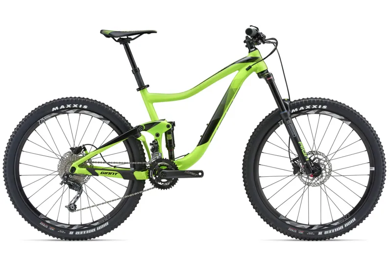neon green mountain bike