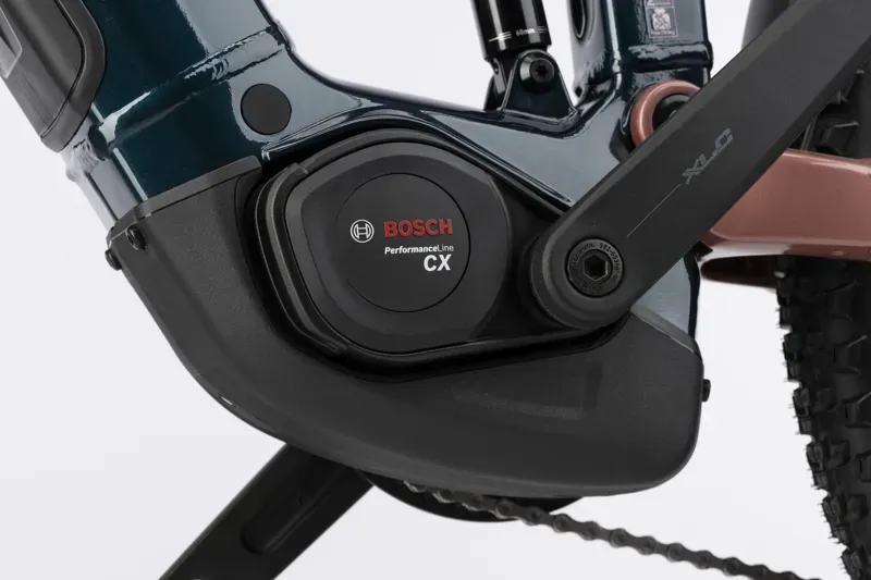 Haibike Adventr 8.5 Electric Trekking Bike in Green / Copper-2