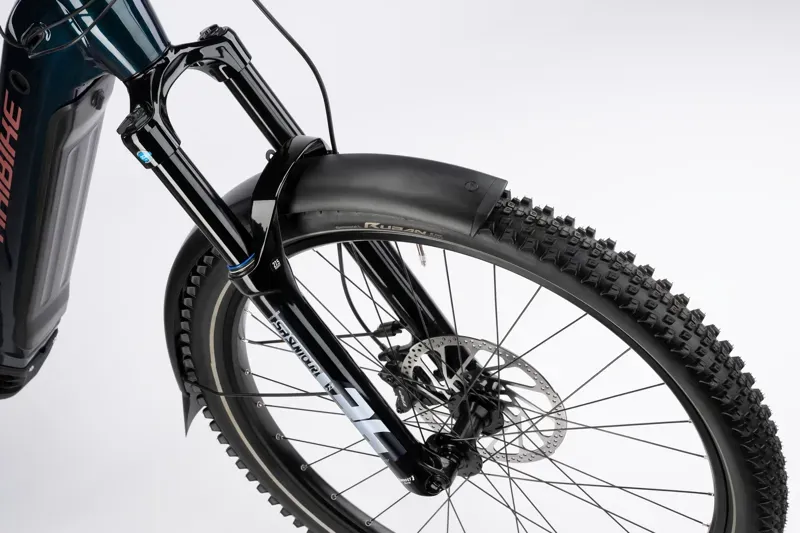 Haibike Adventr 8.5 Electric Trekking Bike in Green / Copper-5