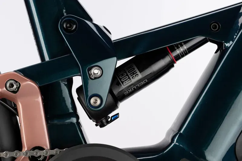 Haibike Adventr 8.5 Low Step Electric Trekking Bike in Green / Copper-4