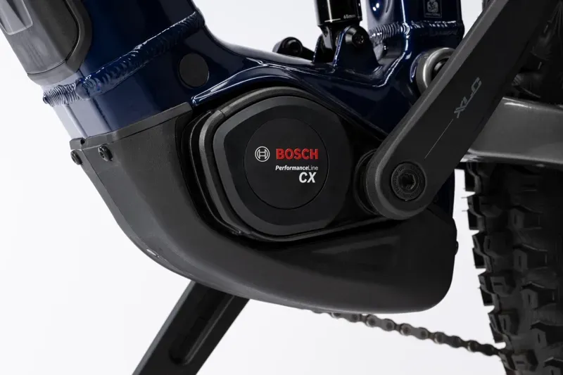 Haibike Allmtn 6 Electric Mountain Bike in Ocean Black/Grey Glossy-2