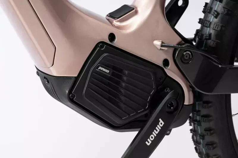 Haibike Allmtn CF 11 TRN/IQ Electric Mountain Bike in Rock/Carbon-4