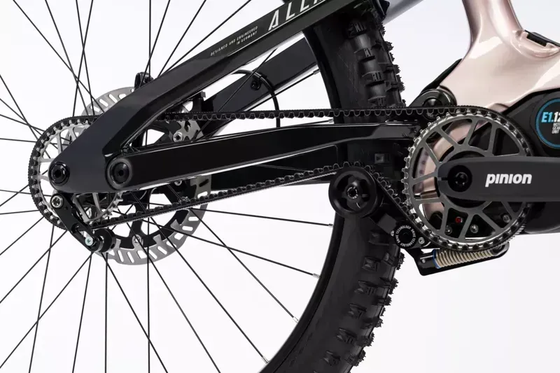 Haibike Allmtn CF 11 TRN/IQ Electric Mountain Bike in Rock/Carbon-5