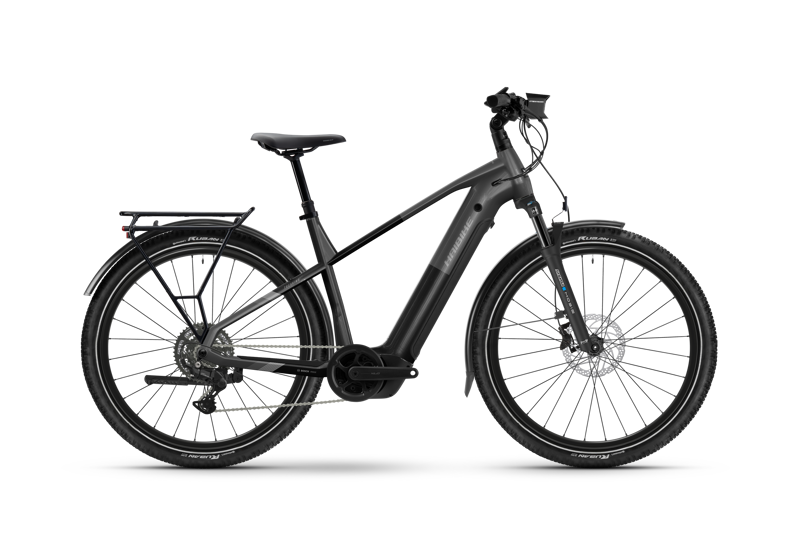 Haibike Trekking 6.5 High Electric Hybrid Bike in Stardust/Titan