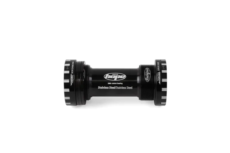 Hope Stainless Steel Threaded Bottom Bracket 68/73mm Black