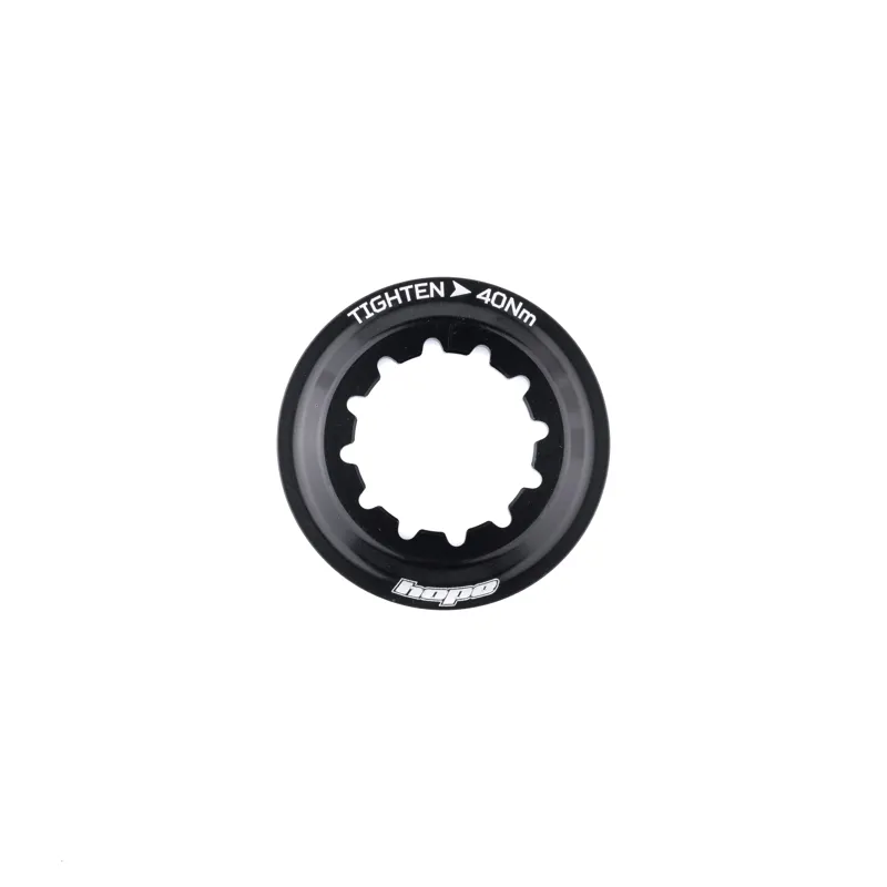Hope Centre Lock Disc Rotor Lockring Black