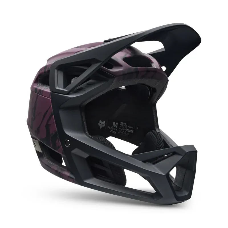 Fox Proframe Thrive Full Face Helmet in Dark Maroon-1