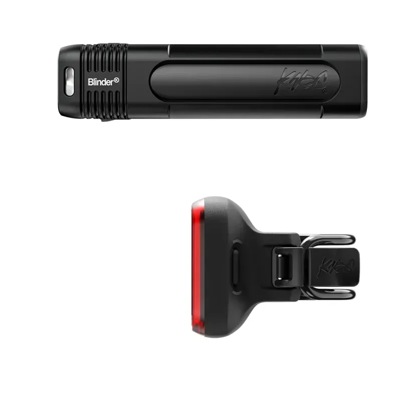 Knog Blinder 700 and Blinder Square Front/Rear Bike Light Set in Black-2