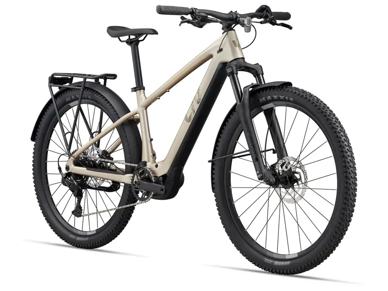 Liv Tempt E+ EX Electric Mountain Bike in Sandshell-1