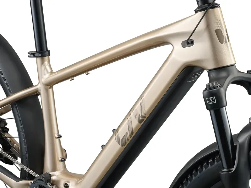 Liv Tempt E+ EX Electric Mountain Bike in Sandshell-9