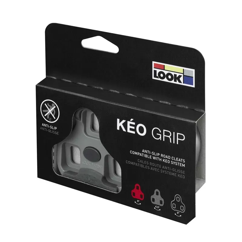 Look Keo Grip 0 degree Cleats in Grey-4