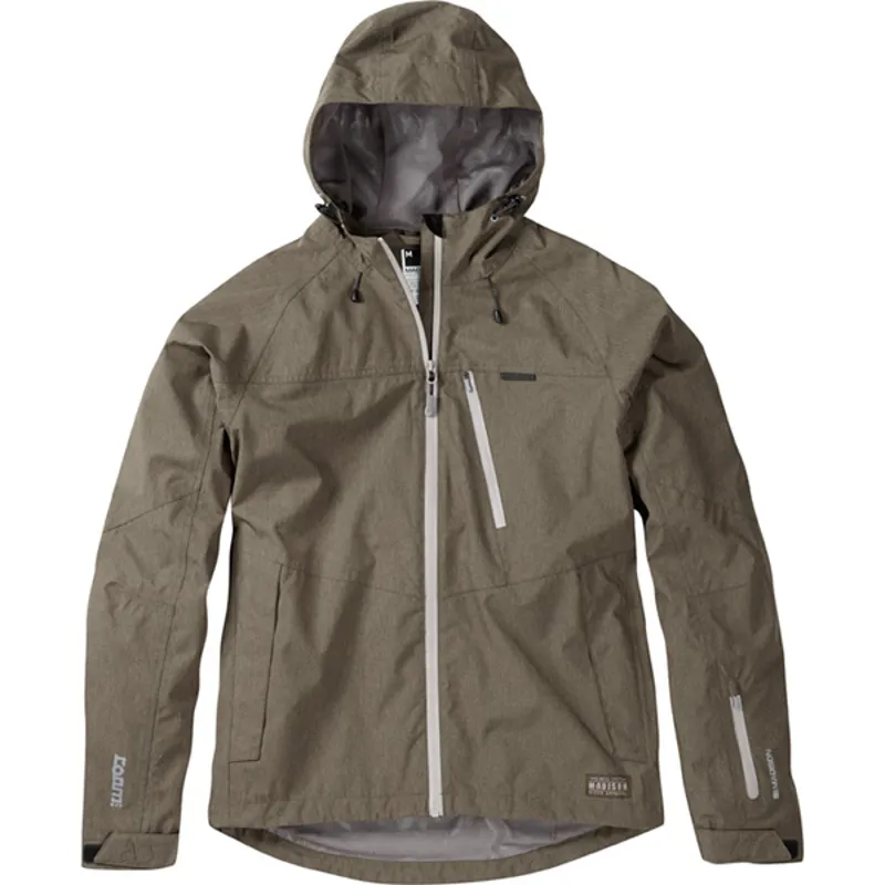 Madison Roam Mens Waterproof Jacket Dark Olive