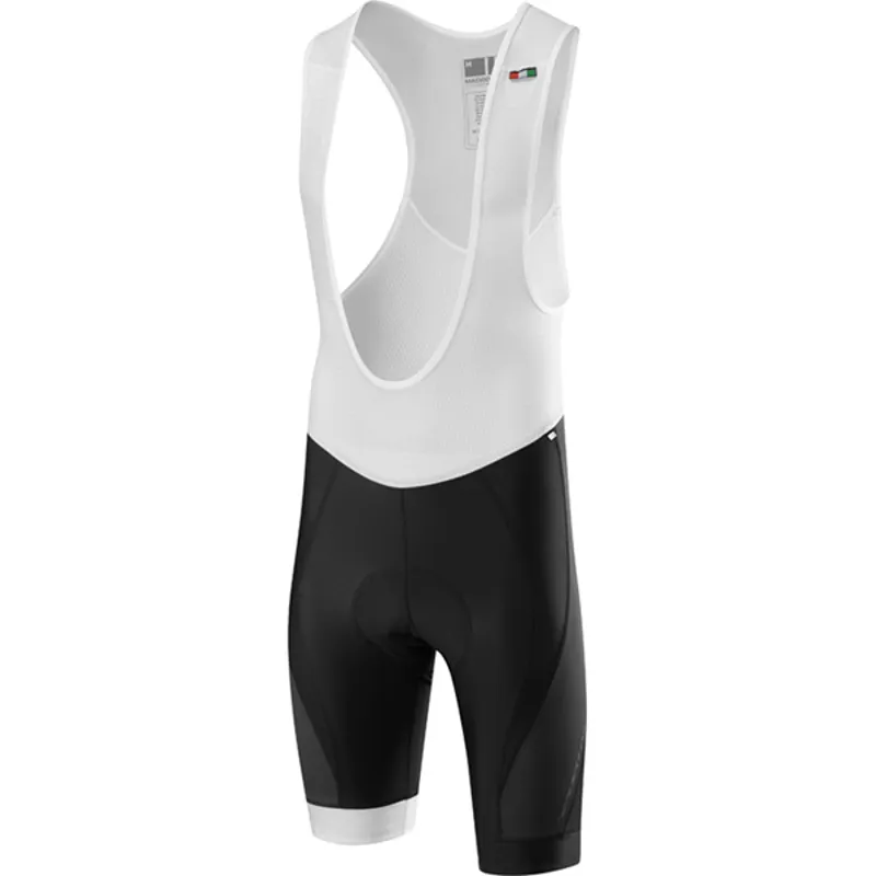 Madison Sportive Race Mens Bib Shorts, Black/White