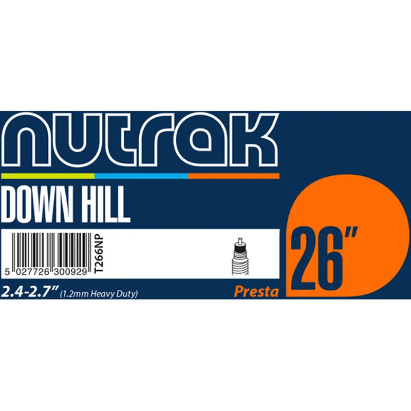 Nutrak 26 x 2.4-2.7 Presta Valve DH Inner Tube
