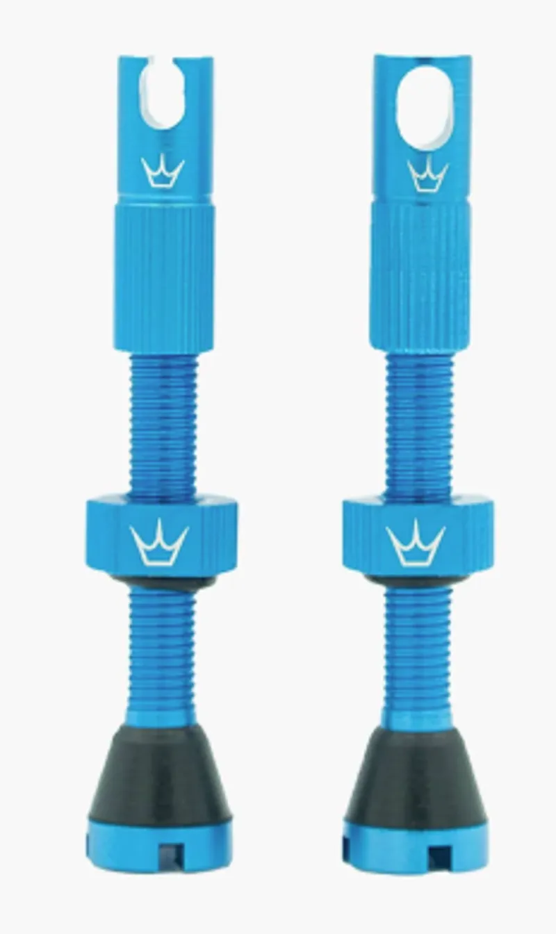 Peaty's X Chris King MK2 Tubeless Valves Turquoise