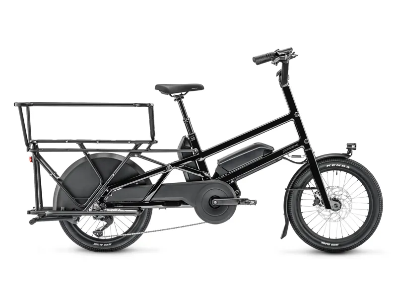 Moustache Lundi 20.3 DUAL Electric Cargo Bike Gloss Black