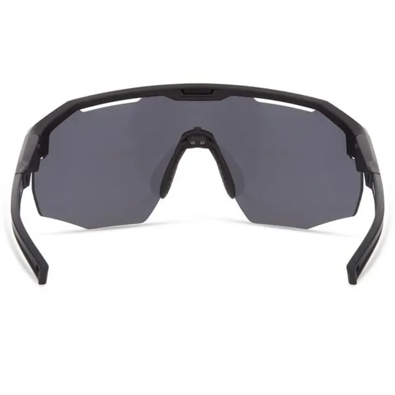 Madison Cipher Cycling Glass Matt Black with Black Mirror Lens-2
