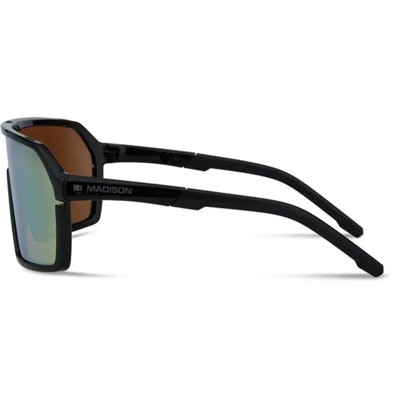 Madison Crypto Cycling Glasses Gl Black with Bronze Mirror 3 Lens Pack-1