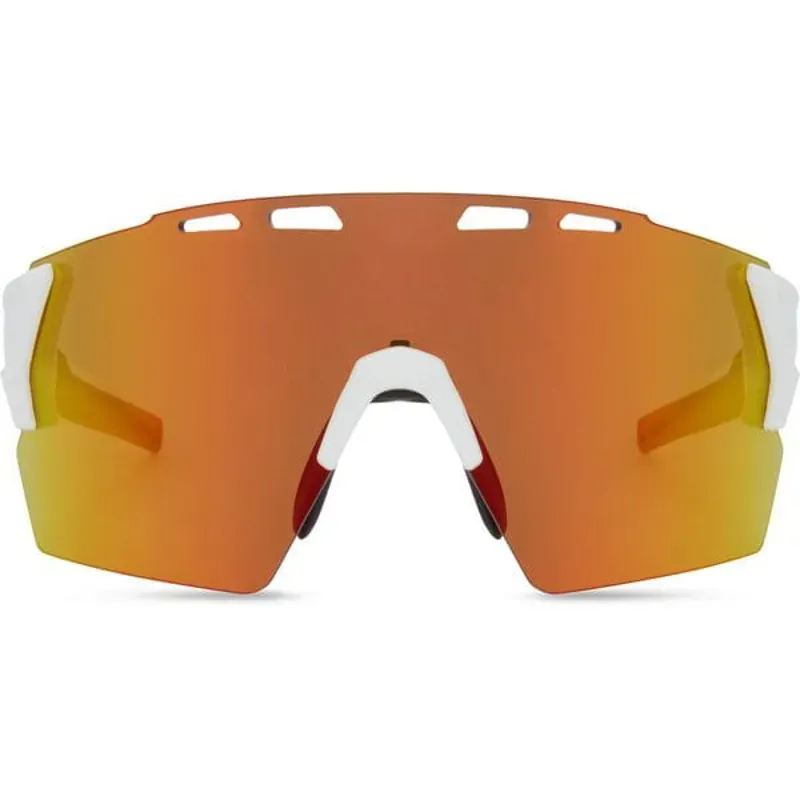 Madison Stealth Cycling Glasses White with Fire Mirror 3 Lens Pack	-3