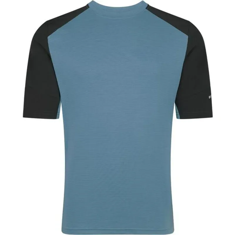  Flux Trail Men's Short Sleeve Jersey Rust Lake Blue