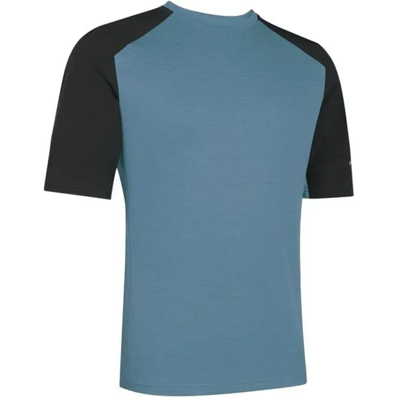  Flux Trail Men's Short Sleeve Jersey Rust Lake Blue-1