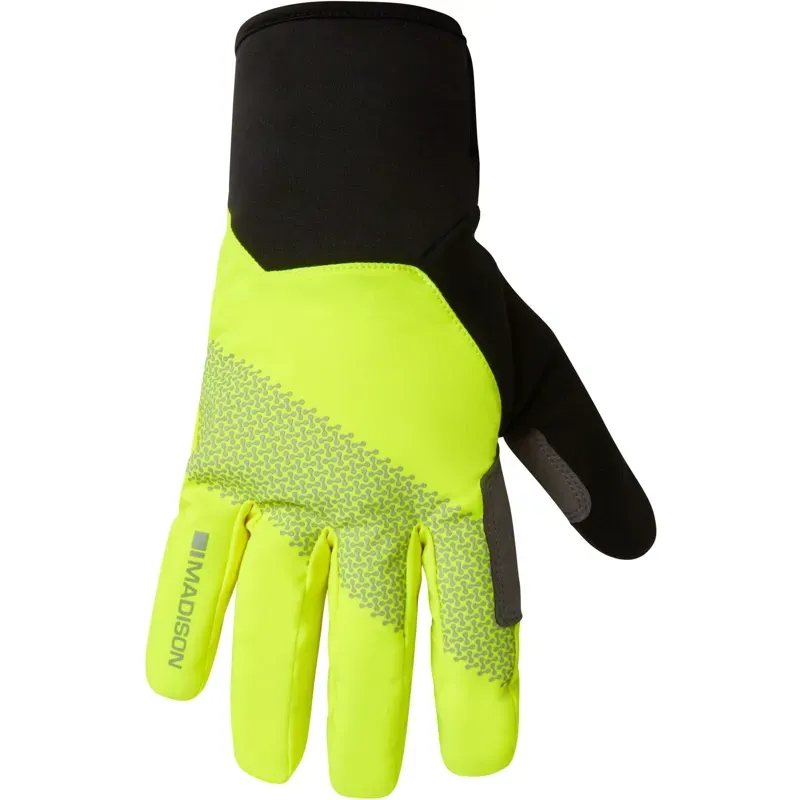Madison Gloves Stellar Reflective Waterproof Hi-Viz Yellow