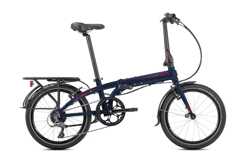 Tern Link D8 20 8Spd Folding Bike Midnight