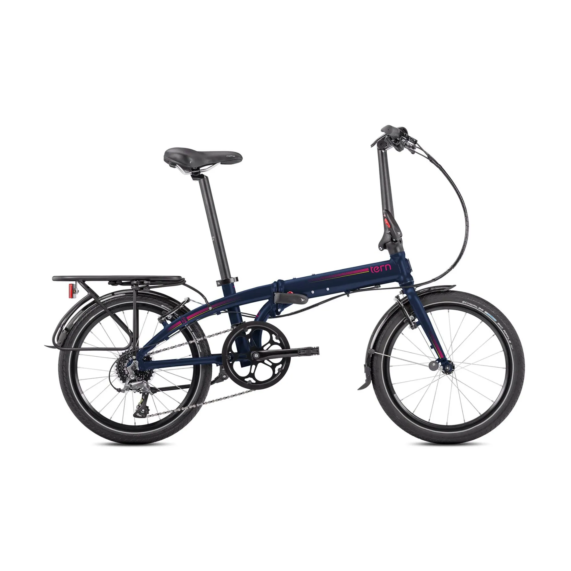 Tern Link D8 20 8Spd Folding Bike Midnight1