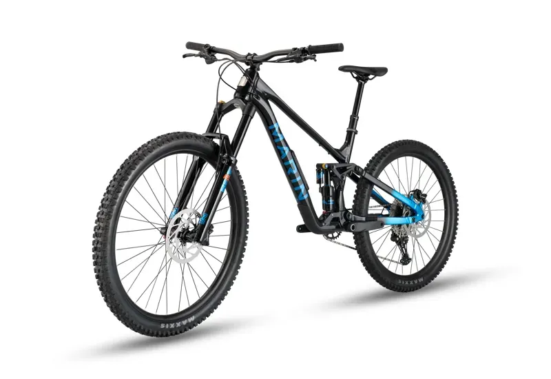 Marin Alpine Trail 1 Full Suspension Mountain Bike in Black/Blue-2
