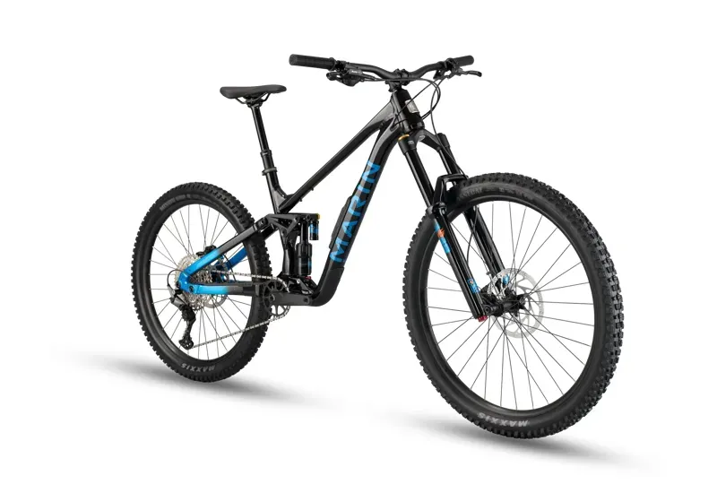 Marin Alpine Trail 1 Full Suspension Mountain Bike in Black/Blue-1