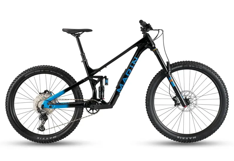 Marin Alpine Trail 1 Full Suspension Mountain Bike in Black/Blue