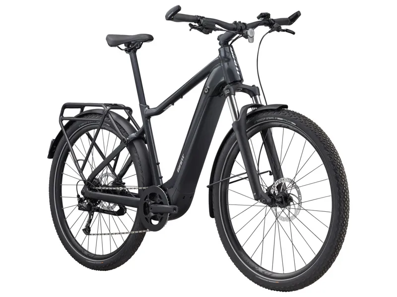 Giant Explore E+ 2 GTS 625wh Electric Hybrid Bike Gloss Gunmetal Black-1