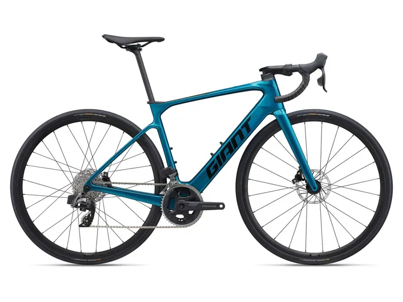 Giant Defy Advanced E+ Elite 2 Electric Road Bike Gloss Sea Sparkle