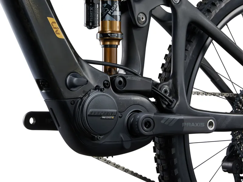 Liv Intrigue X Advanced E+ EL 1 Electric Mountain Bike Raw Carbon-5