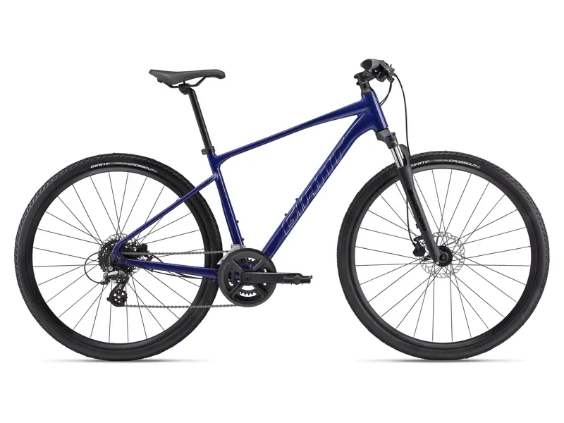 Giant Roam 3 Disc Hybrid Bike Gloss Performance Blue