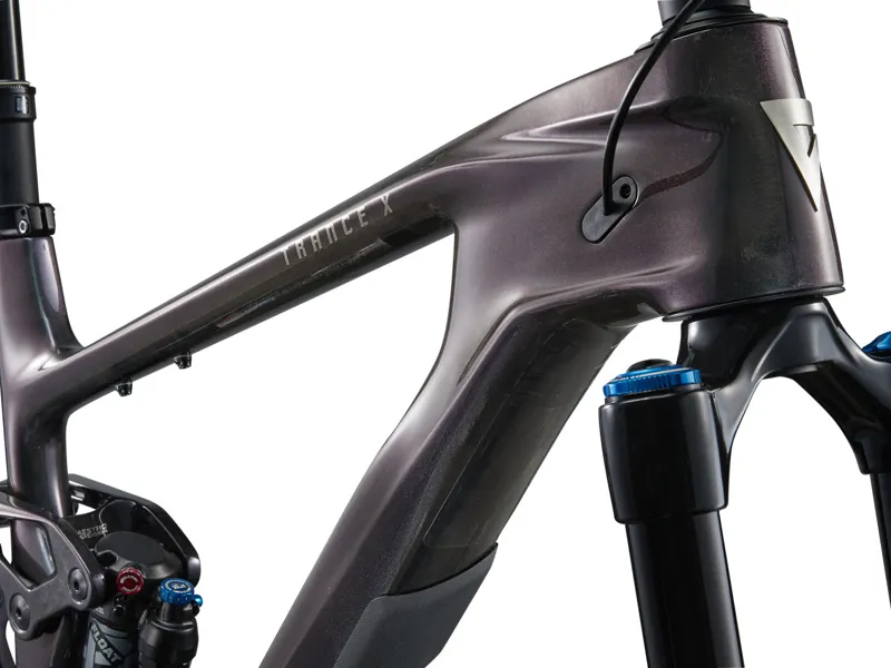 Giant Trance X Advanced 1 Mountain Bike Gloss Arctic Light / Chrome-5