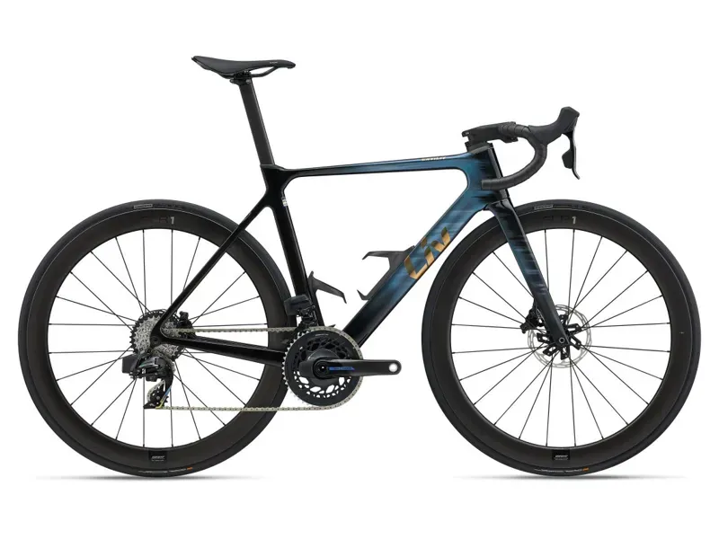 Liv EnviLiv Advanced Pro 0 AXS Carbon Road Bike Gloss Ocean Twilight