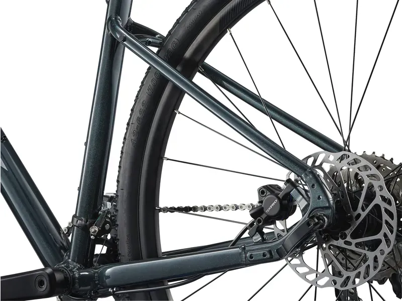 Giant Roam 2 Hybrid Bike in Asphalt Green-4