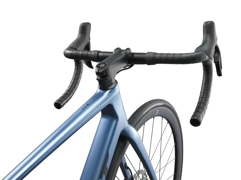 Giant TCR Advanced 0 DI2 Road Bike Gloss Frost Silver / Cold Iron-2