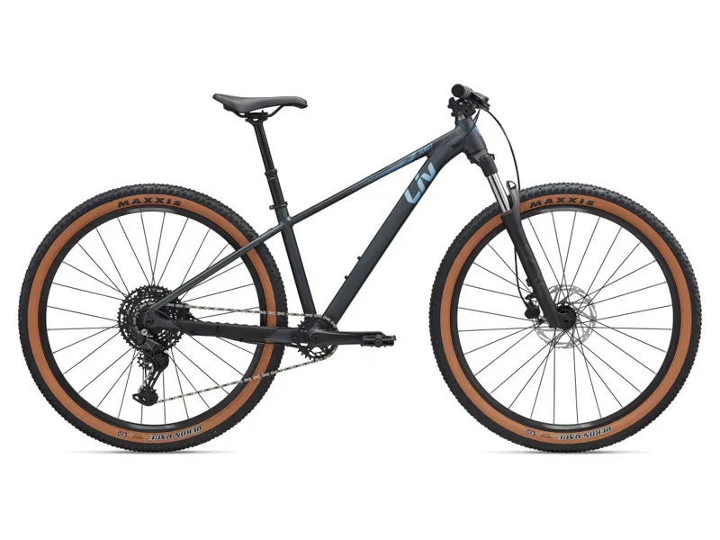 Liv Tempt 1 27.5 Mountain Bike Matte Black Diamond / Frost Silver