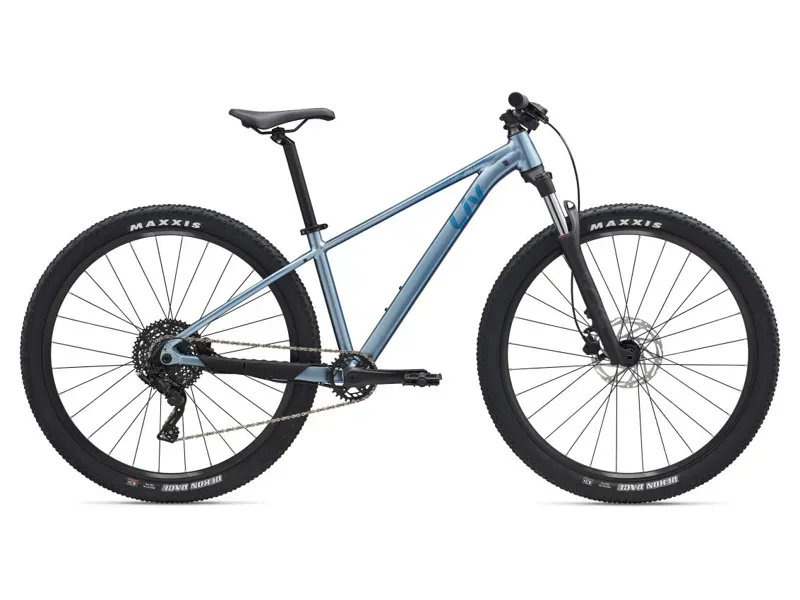 Liv Tempt 2 27.5 Mountain Bike Satin Frost Silver / Electron Blue