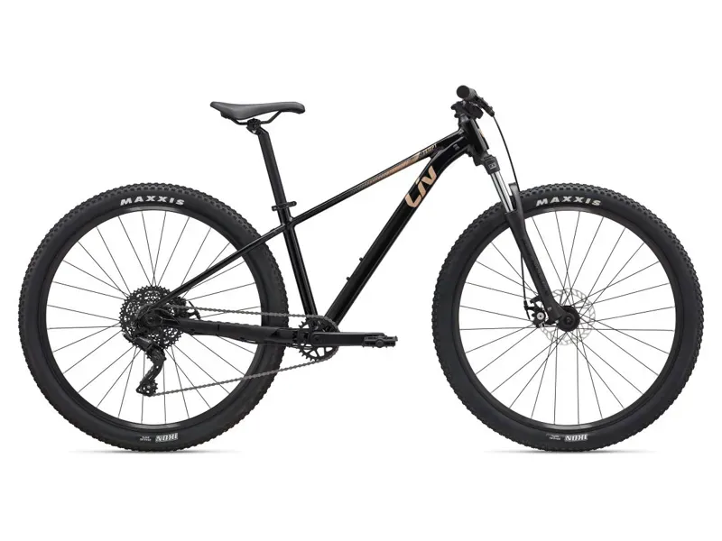 Liv Tempt 4 Mountain Bike Gloss Black / Golden Wheat
