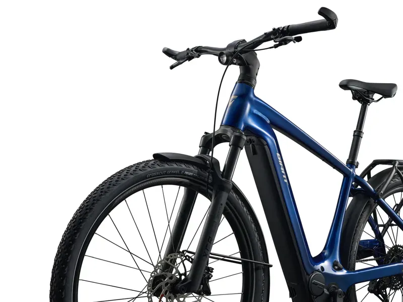Giant Explore E+ 1 Electric Hybrid Bike in Metallic Navy-2
